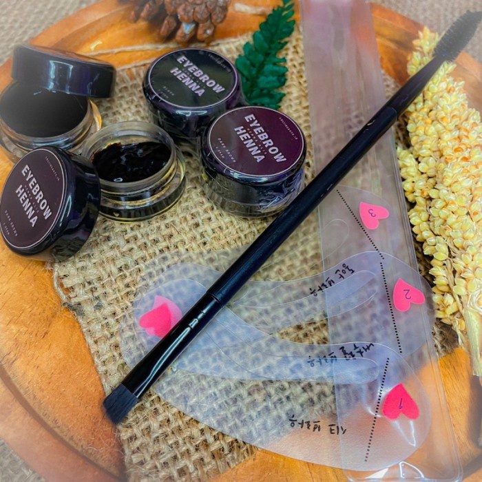 Paket Eyebrow Henna Halal / Henna Alis Halal / Hena Alis / Brow Tint