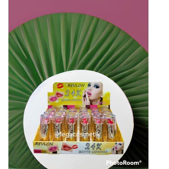 ➩ [PER BOX] LIPSTIK REVLON MATTE / Lipstik revlon H/s 606 ✷