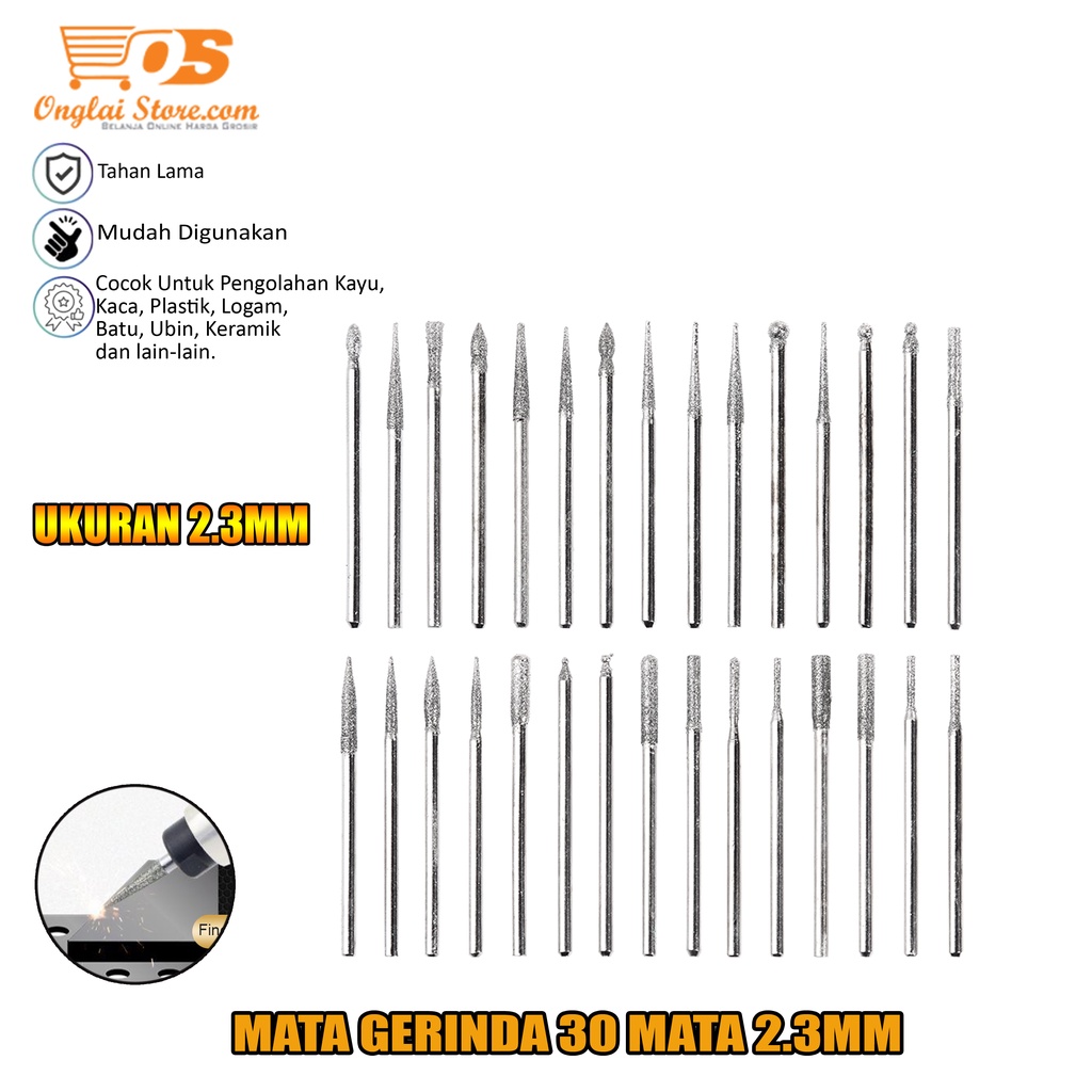 MATA GERINDA 30 MATA 2.3MM