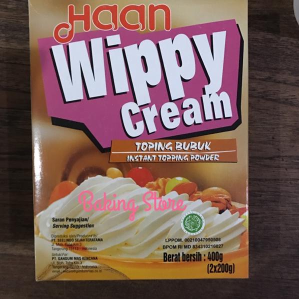 

➯ Haan Wippy Cream - Whipped Cream 400gr !!! ✹