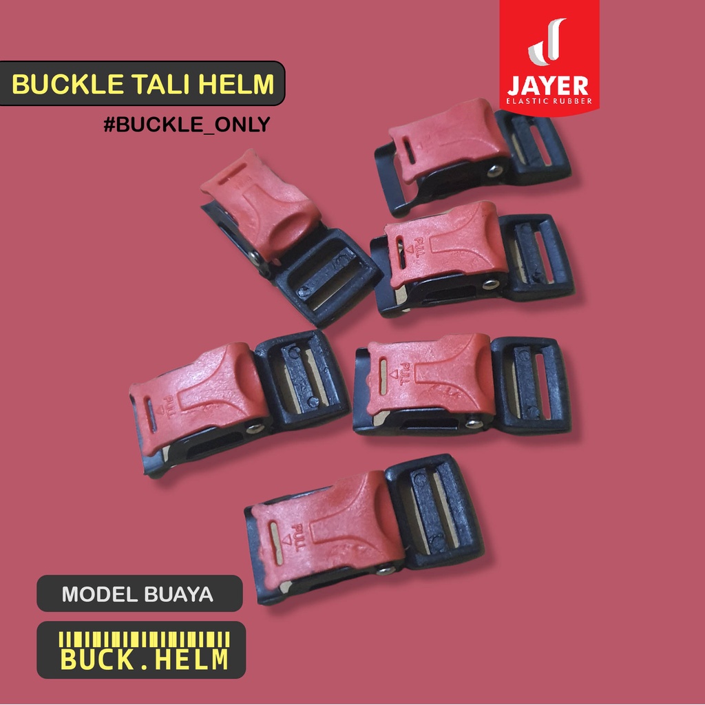 Tali Helm Bukel Buckle  Kodok Helm Universal / Gesper Helm Universal Buckle Gesper Only