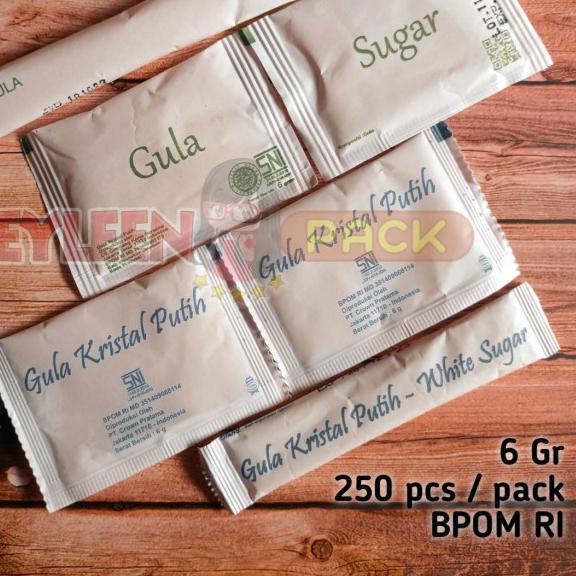 

❀ White Sugar Sachet / Gula Putih Sachet isi Gula Hotel Sachet ☟