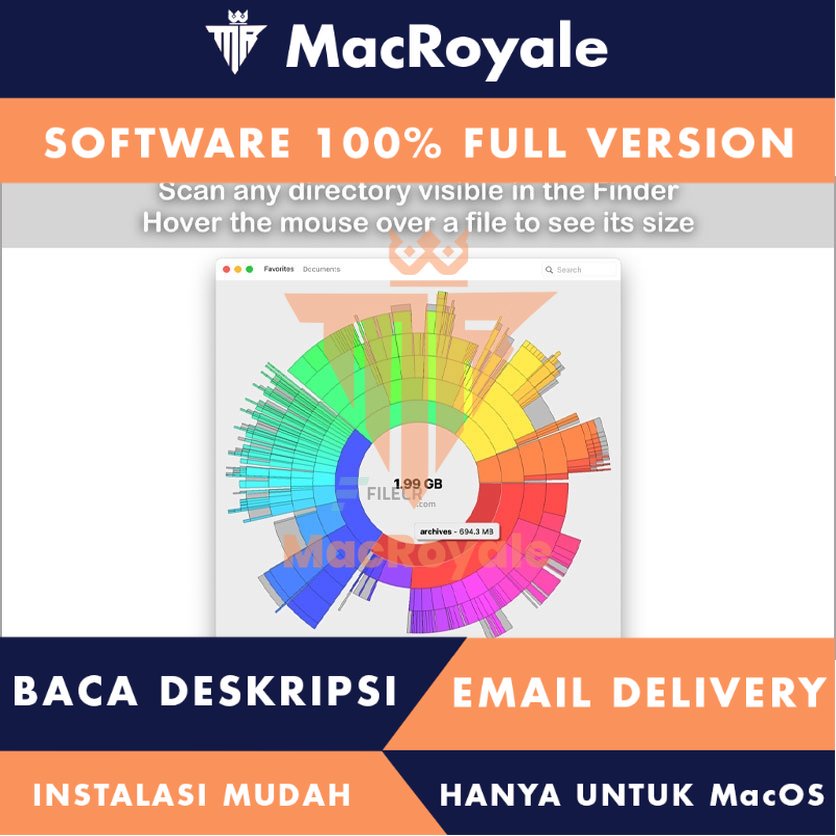 [MacOS] Disk Graph Full Version Lifetime Full Garansi