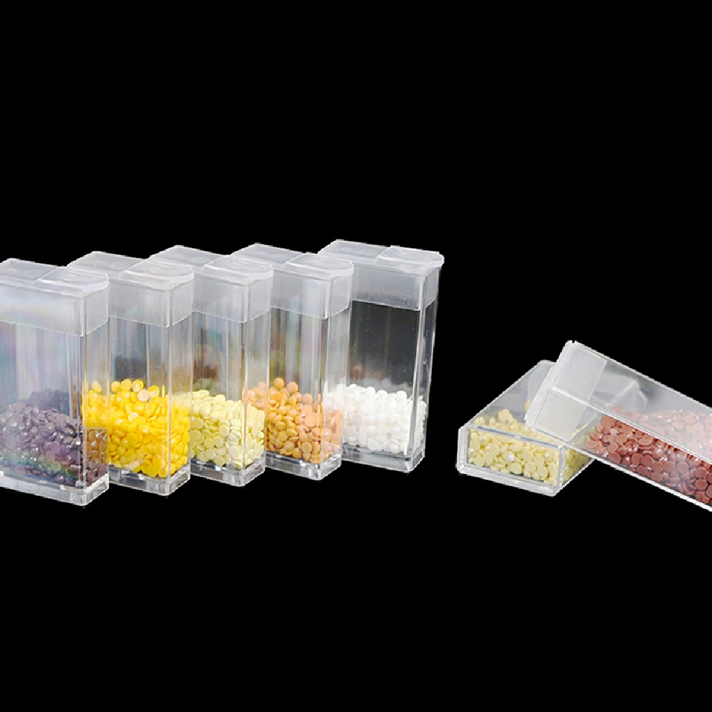 [AdornmentNo1] 10pc Kotak Penyimpanan Plastik Pager Bordir Berlian Drill Holder Case Organizer [ID]