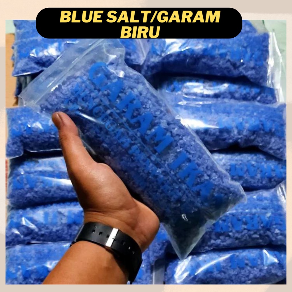 garam biru ikan 1kg