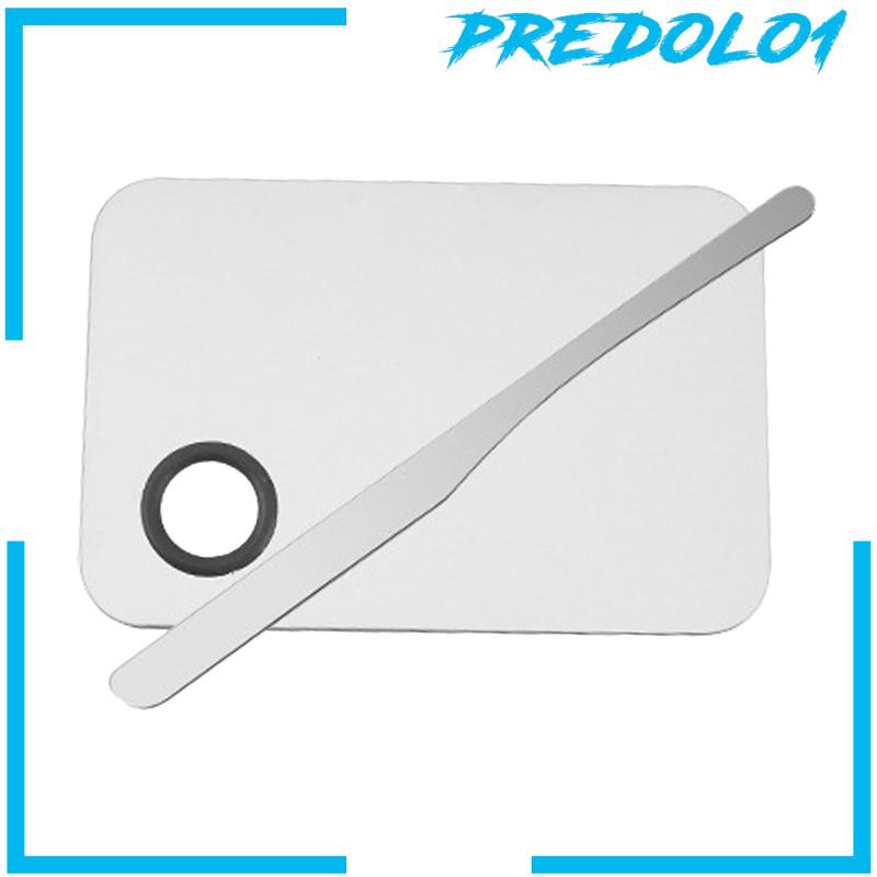 [Predolo1] Spatula Palet Pencampur Makeup Untuk Pigmen Foundation Cair Pernis Kuku