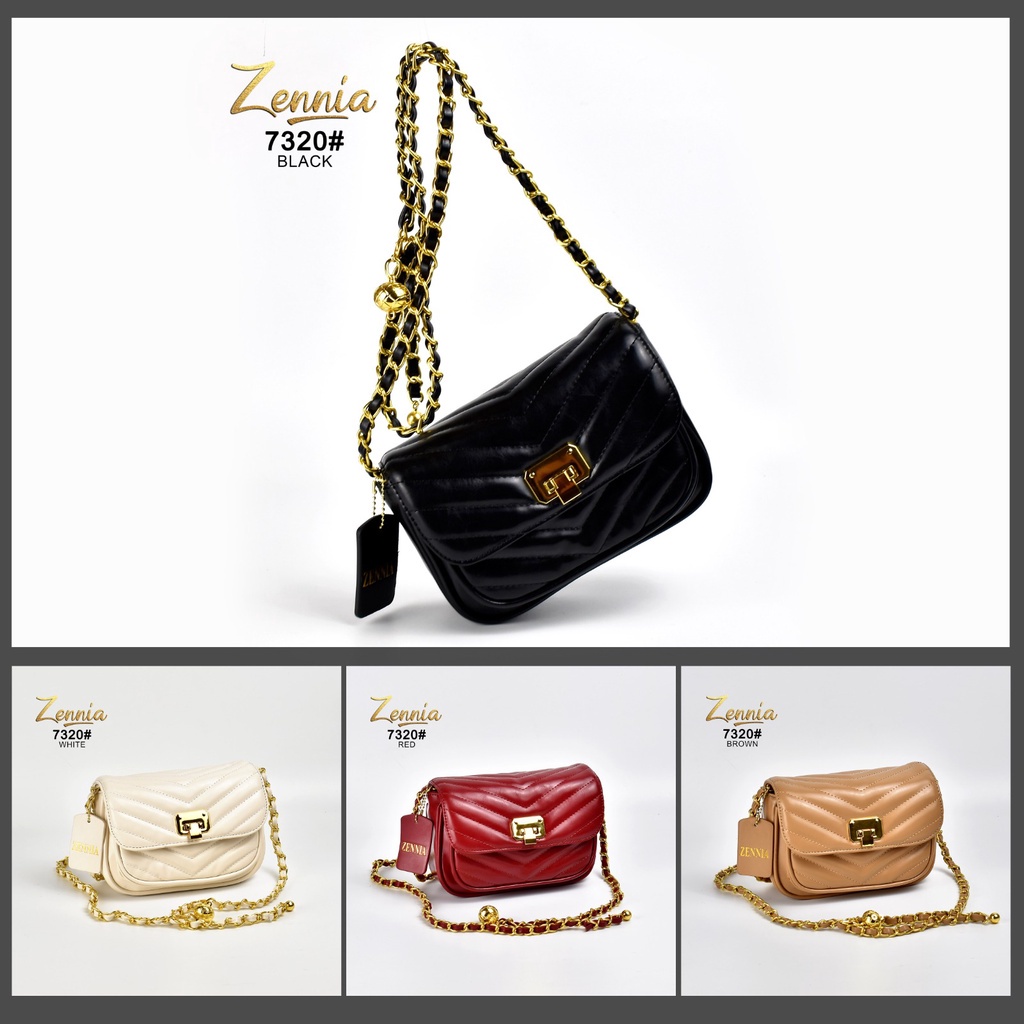 Tas Zennia 7320 Tas Selempang Wanita/Sling Bag Tas Fashion Hand Bag