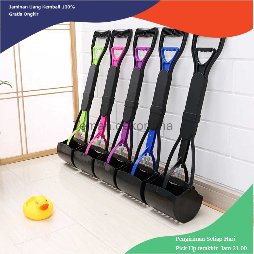 TD - KBN OWBOB Sekop Genggam Long Handle Pet Poop Scooper Cleaner 60cm - A11710