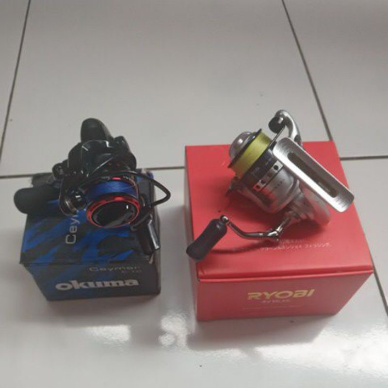Reel Okuma ceymar C10 & Ryobi Smap Mini 1000