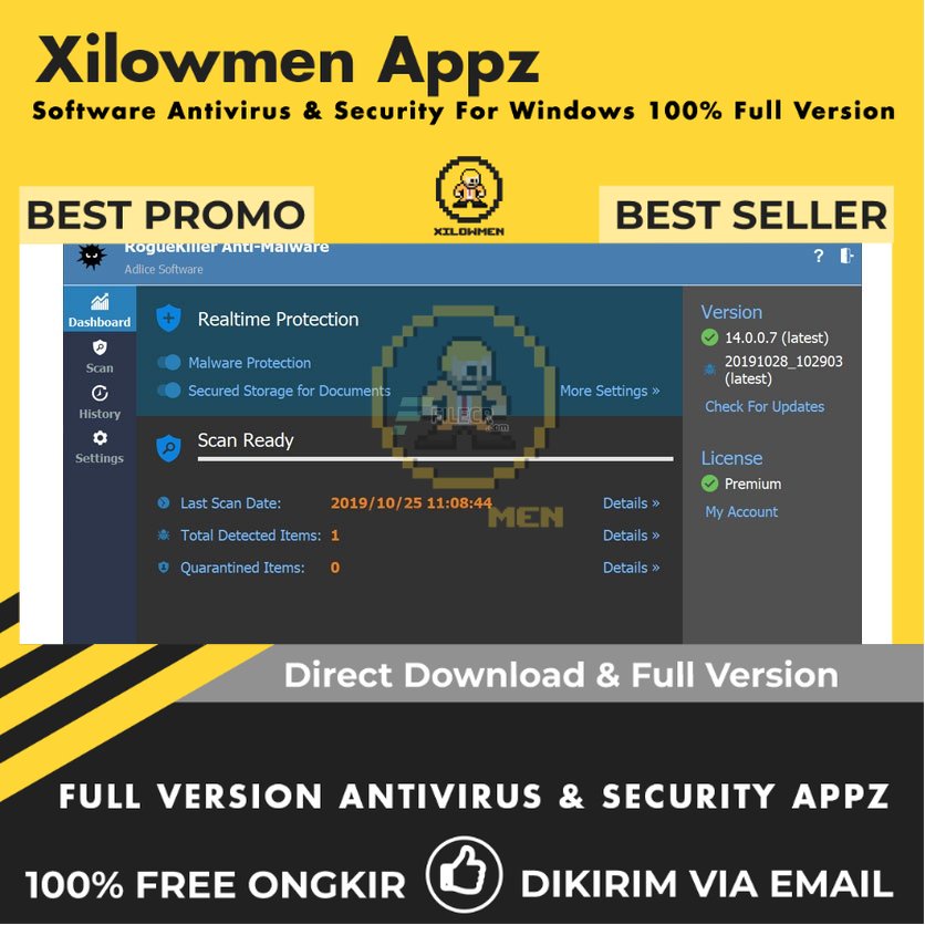 [Full Version] RogueKiller Anti Malware Premium Pro Security Lifetime Win OS