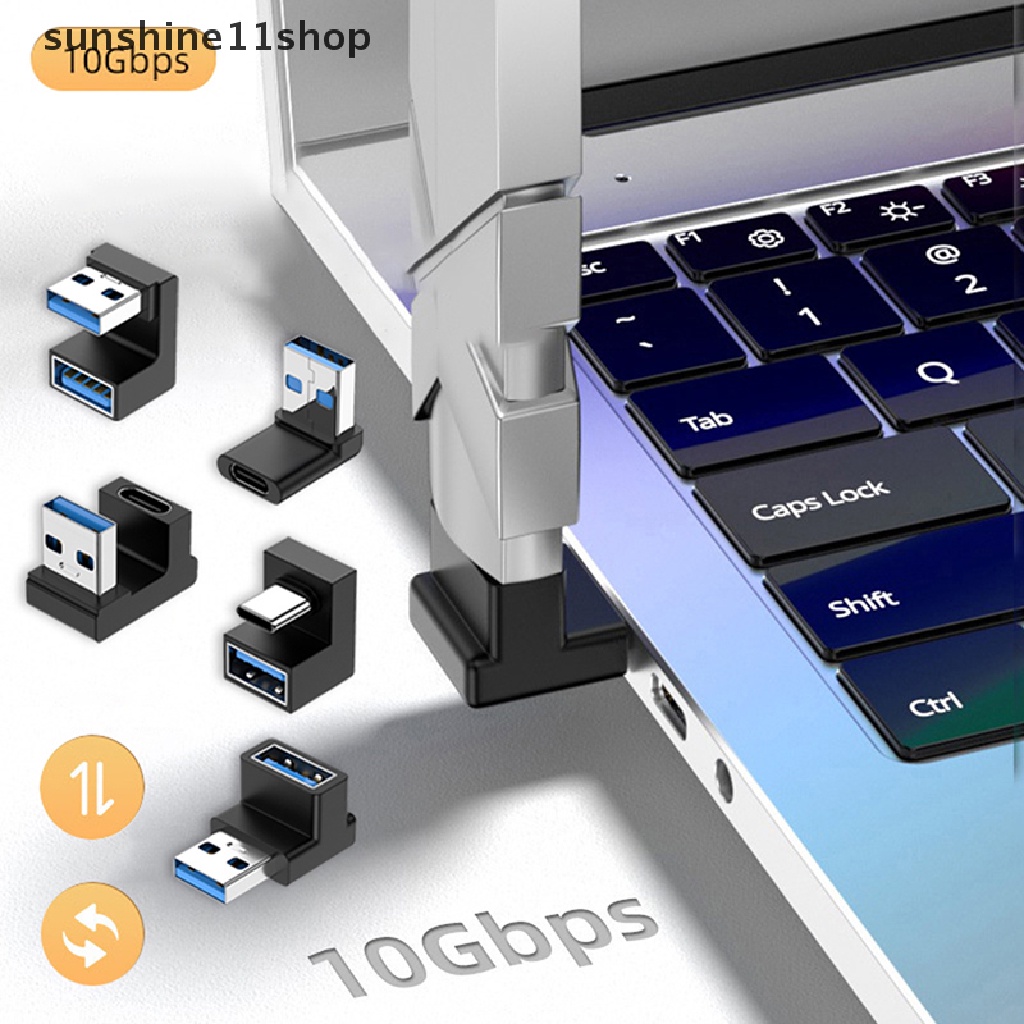 Sho USB 3.0 Adaptor Tipe c A Male to Type c Female Konektor OTG Converter Tipe-c USB Charging Transfer Data N