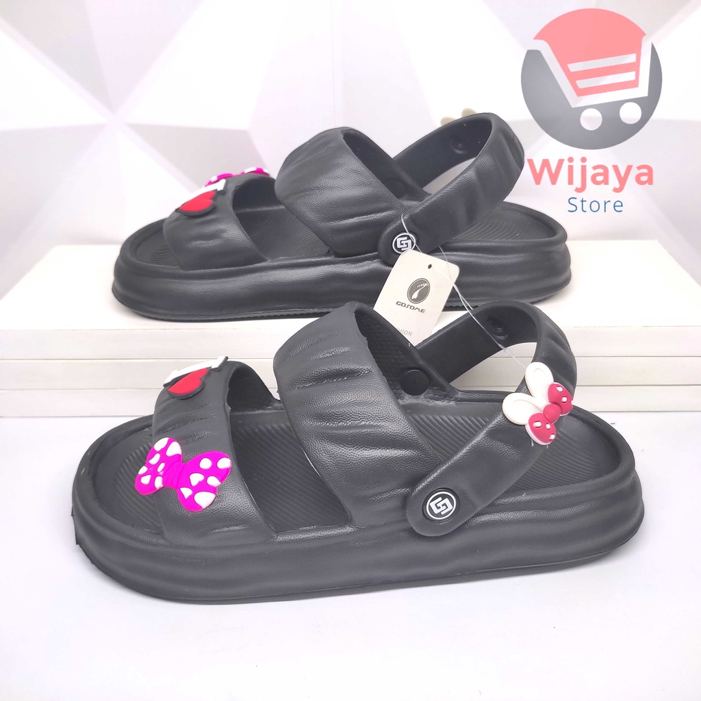 Sandal Karet Wanita Dewasa GOSOME 633 Sandal Slide Perempuan cewek