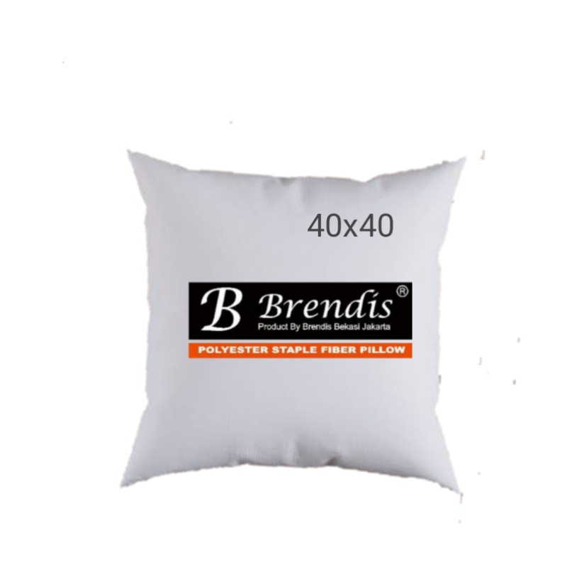 Bantal Sofa Kursi Brendis premium 40x40 50x50 Silikon Mewah Berkualitas
