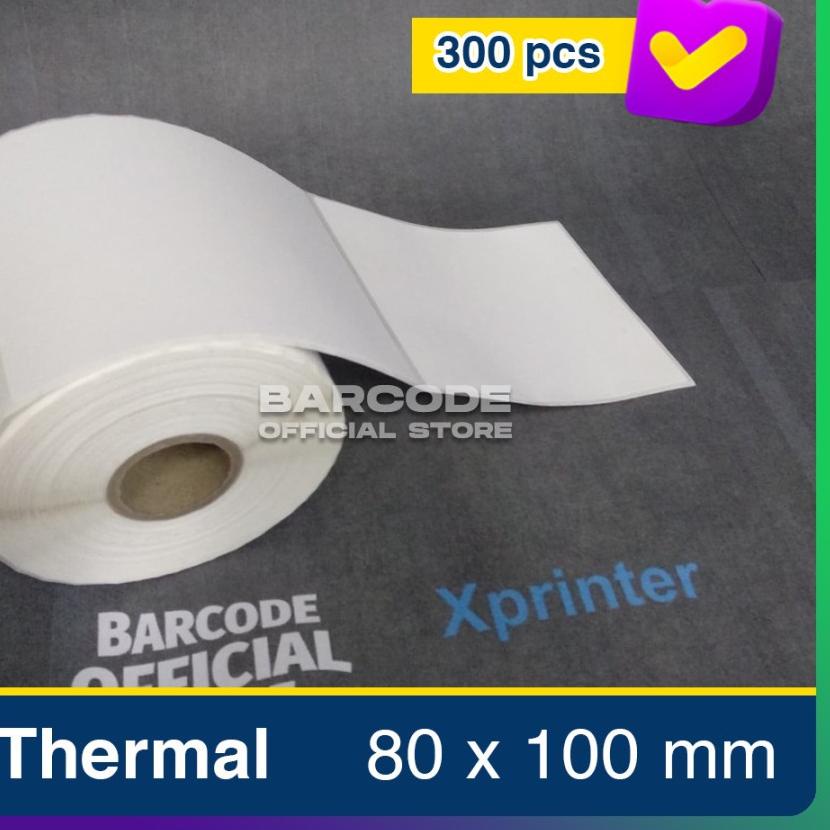 

Grosir Murah Label Stiker Thermal 80 X 100 MM / MM / MM Isi