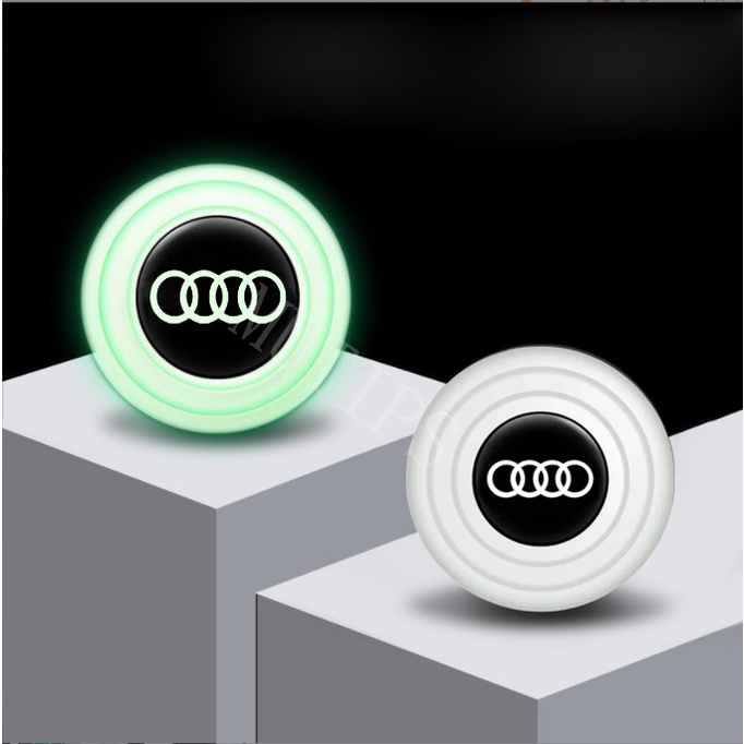 Audi 4/8/12/16Pcs Baru Tipe Luminous Bagasi Pintu Mobil Anti Shock Tabrak Pad Silikon Stiker Mengurangi Kebisingan Penyangga Universal Untuk TT mk2 A5 A4 B7 A3 8l A1 Q5 B8 B5 A6 C7 C6 Q7 Q3 RS3