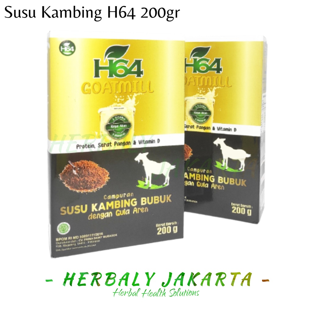 

susu kambing etawa dengan gula aren asli kemasan 200gram H64 GOAMILL