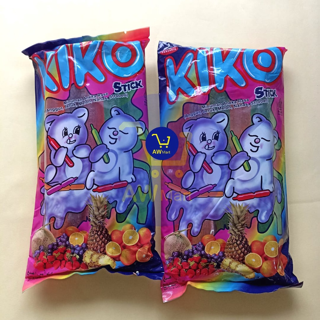 KIKO STIK 500M ISI ( 10 PCS X 50ML ) - MINUMAN ANEKA RASA KIKO ISI 10PCS