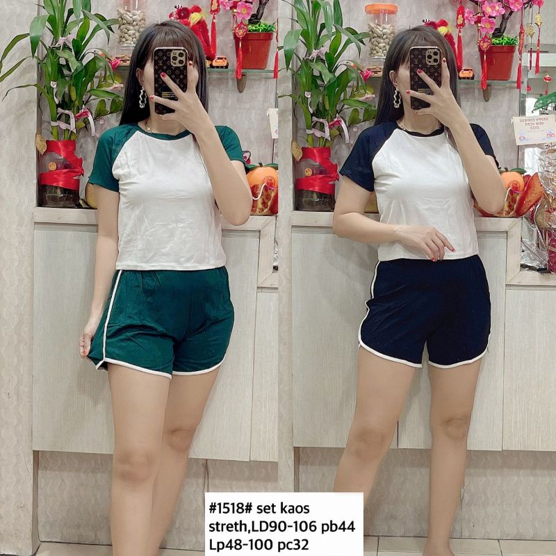 1518 Set ks streth kombi pm Detail di pic Ld90-106 fit xl