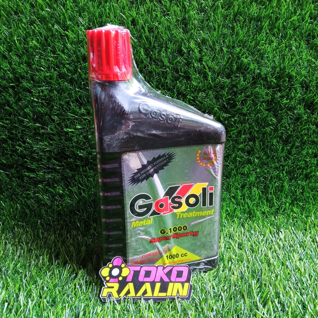 Gasoli 2T G1000 Super Sporty 1Liter Oli Samping 2Tak