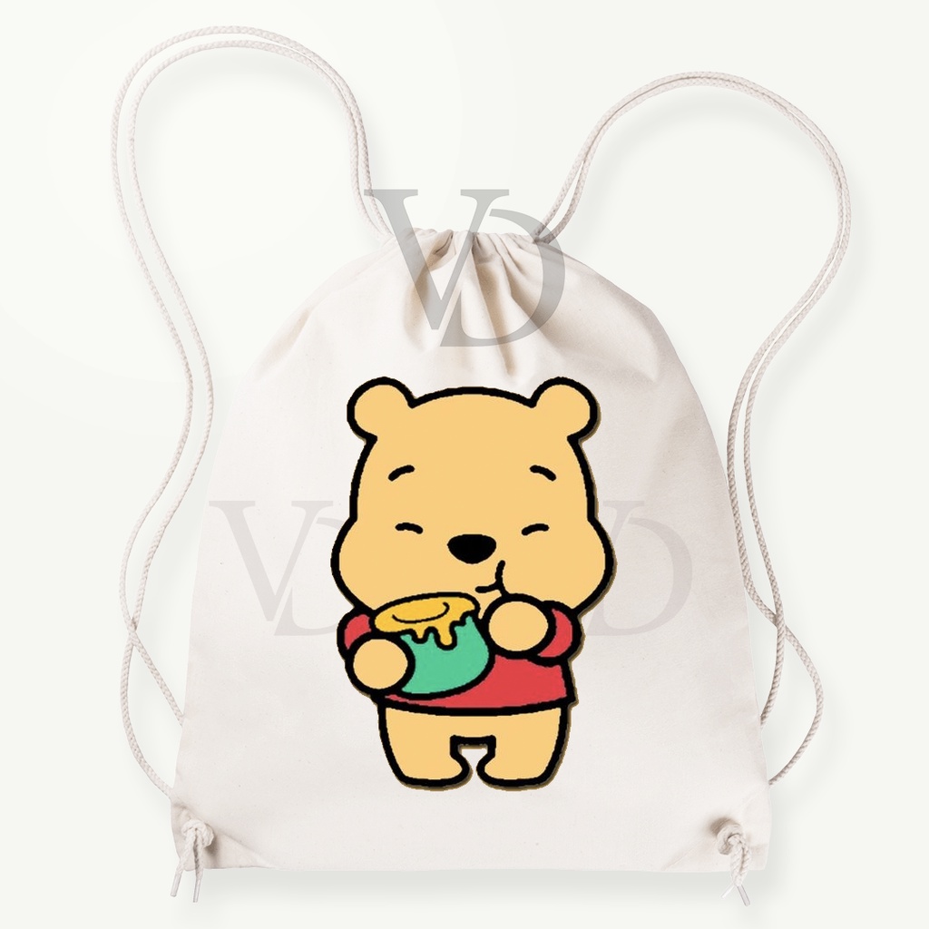 tas serut edisi Winnie the pooh / tas gendong pooh cute