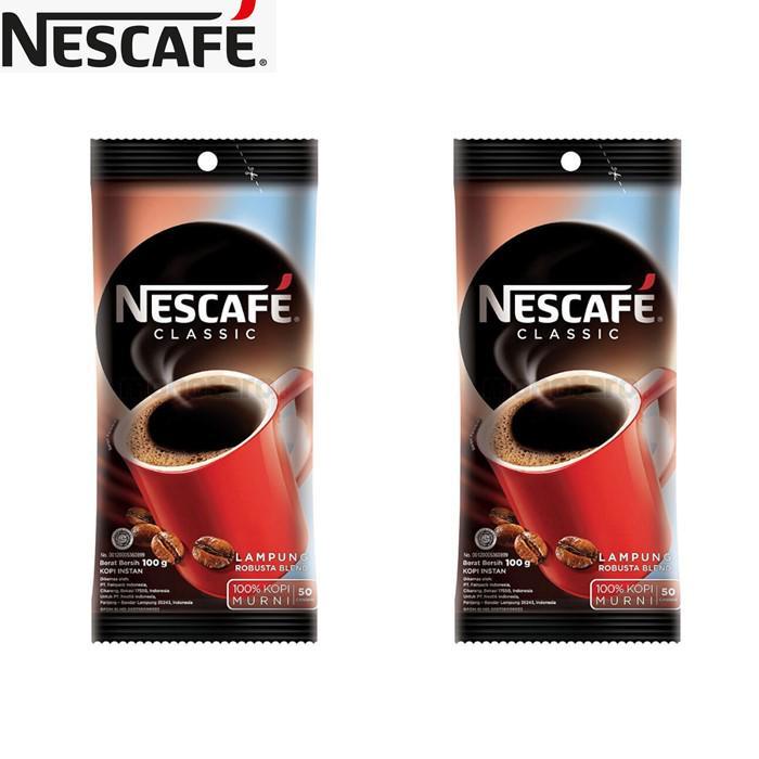 

mvp41 Nescafe Classic Kopi Hitam Instan Pouch 100 gr Promoku