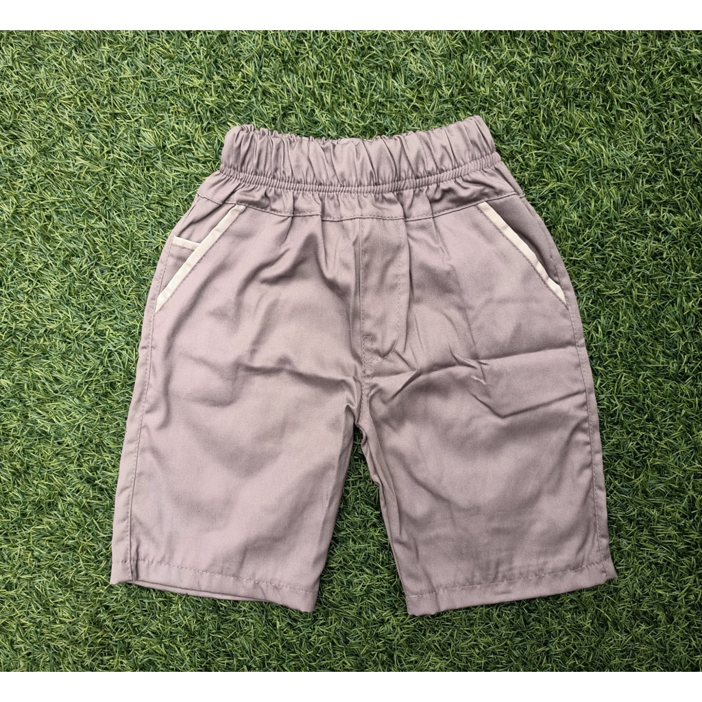 pilih warna Celana pendek anak chino 1-15 tahun terlaris