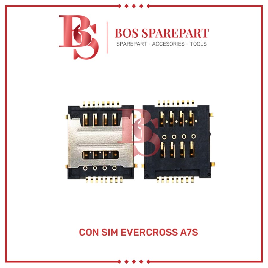 CONNECTOR SIM EVERCROSS A7S