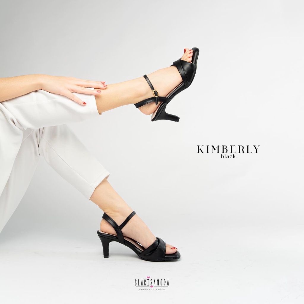 GLARISAMODA Kimberly heels 5cm wanita, sepatu kerja, sandal wanita