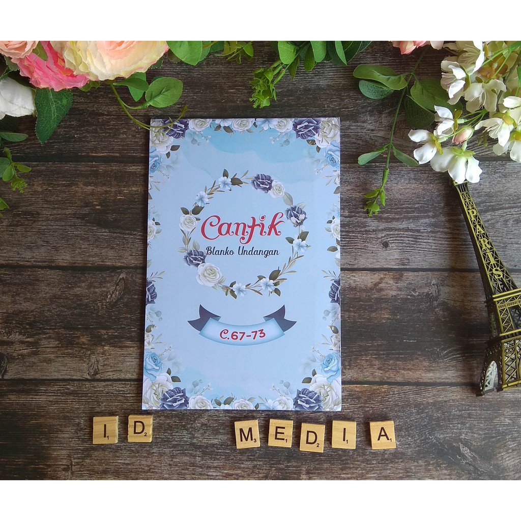 Katalog Blanko Undangan Cantik  67-73
