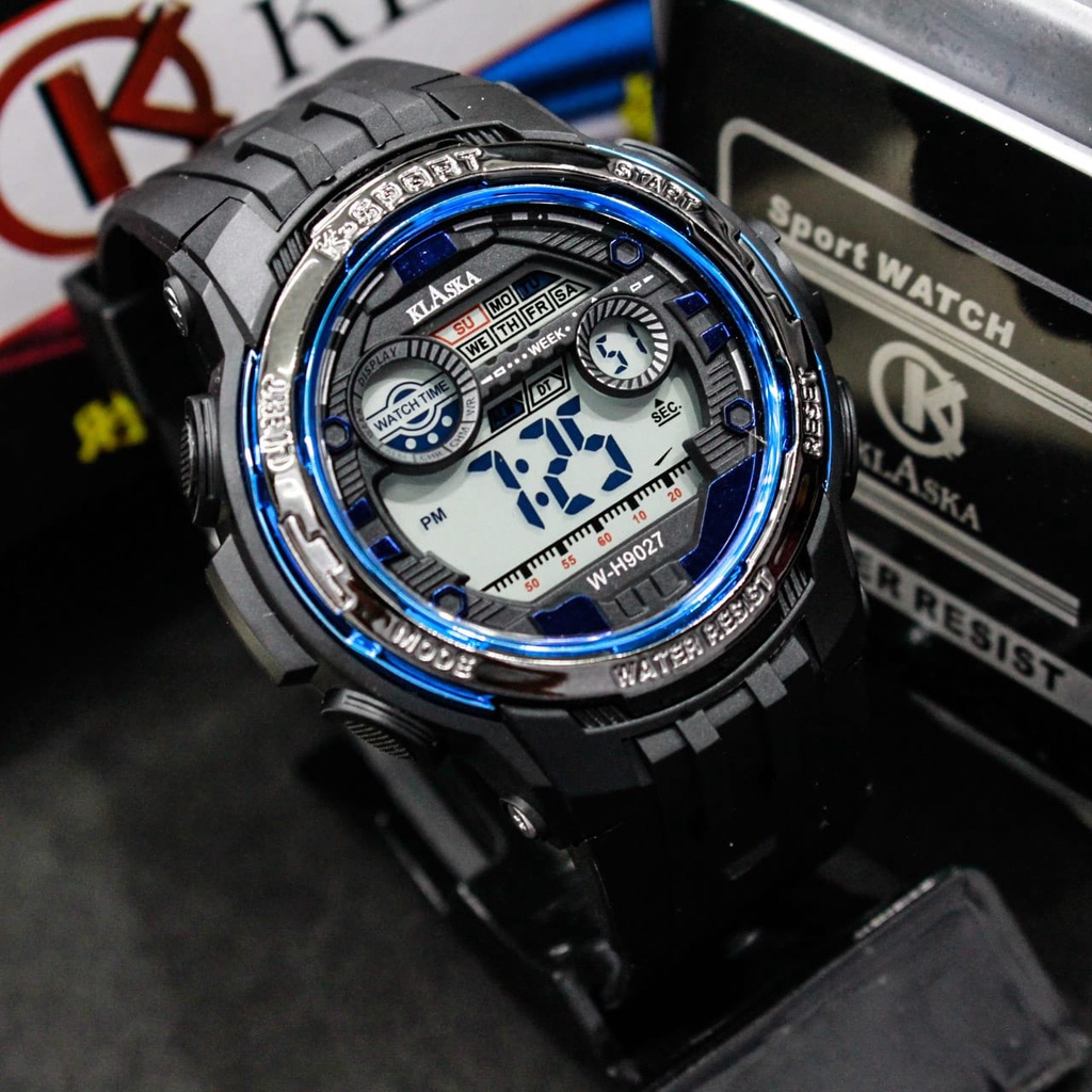 KLASKA W-H9027/ JAM TANGAN KLASKA W-H9027 ORIGINAL/WATERRESISTENT