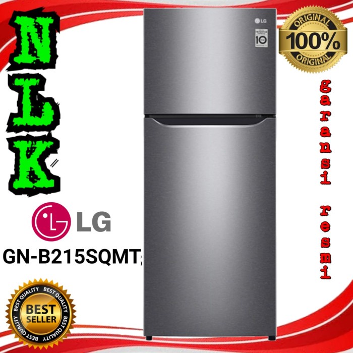 Kulkas LG GN-B 215 SQMT 2 Pintu INVERTER NOFROST GN-B215SQMT Lemari