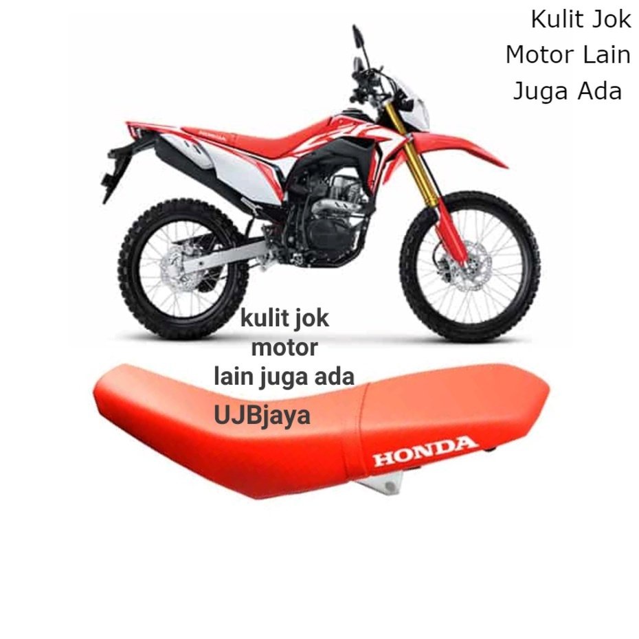 Kulit Jok Motor CRF 150 BAHAN ORI Sarung Jok Motor CRF 150 G7