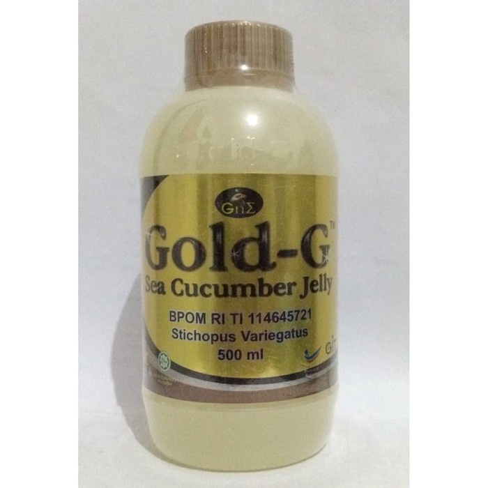 JELLY GAMAT GOLD G BIO SEA CUCUMBER 500ML TERIPANG LAUT ORIGINAL 100%