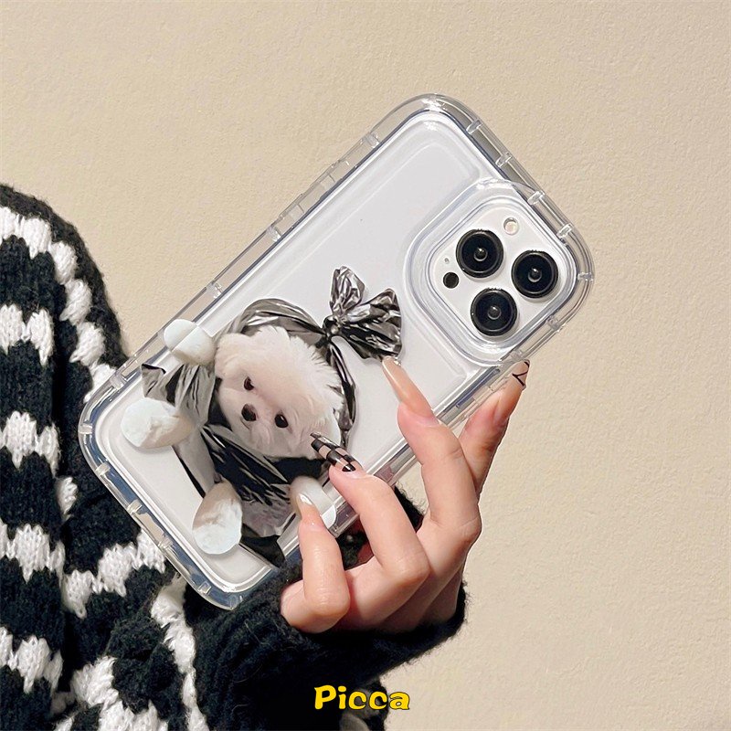Vivo Y12 Y16 Y02S V25 V25E Y20 Y11 Y15s Y35 Y22 Y02 Y21 Y17 Y33s Y15A Y15 Y22s Y91 Y12i Y91C Y1s Y50 Y20s G Y12s Y30 Y95 Y01 Y20i Y21s Y93 Kartun Kucing Anjing Lucu Airbag Pasangan Case