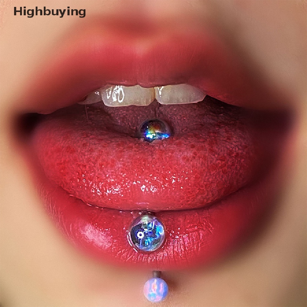 Hbid Titanium Steel Colorful Lidah Paku Body Studs Body Jewelry Glory