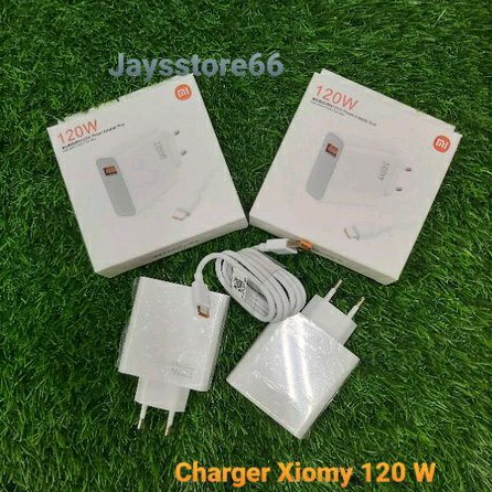 Charger For Xiomy TURBO Charge 120 W Type C Fast Charging