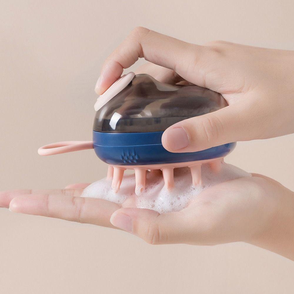 Populer Body Scrubber Shower Cleaning Melancarkan Pertumbuhan Rambut Grooming Sisir Perawatan Kulit Kepala Aksesoris Kamar Mandi Kepala Tubuh Pijat Pembersih Kulit