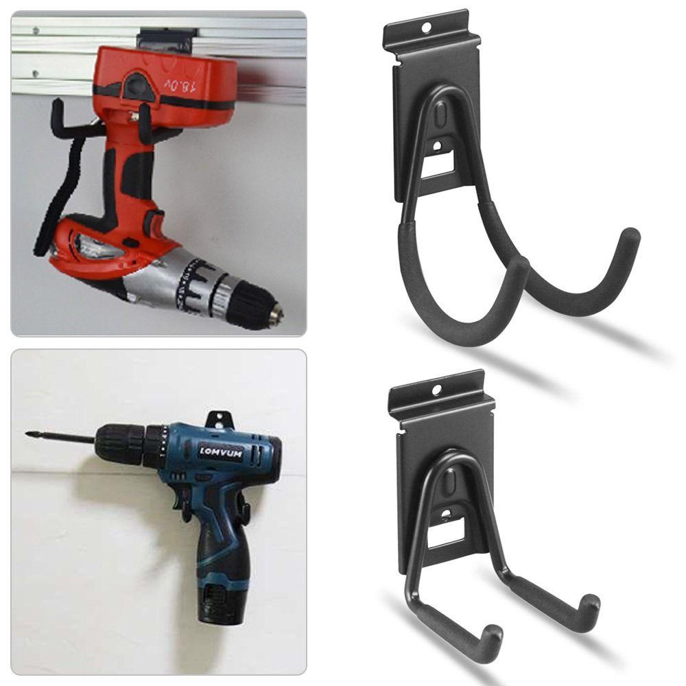 SUYO Tempat Selang Taman Heavy Duty Gardening Wall Mount Slatwall Hooks