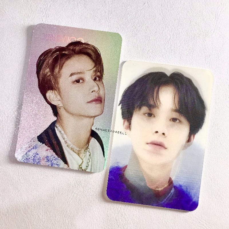 pc lenti holo JUNGWOO work it md nct 2020 resonance pt2 photocard lenticular hologram  reso