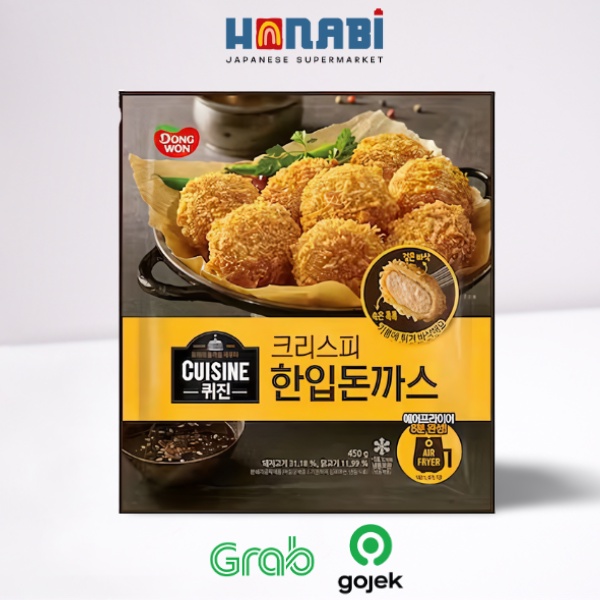 

Dongwon Crispy Pork Cutlet 450g - Katsu Daging Babi Made In Korea