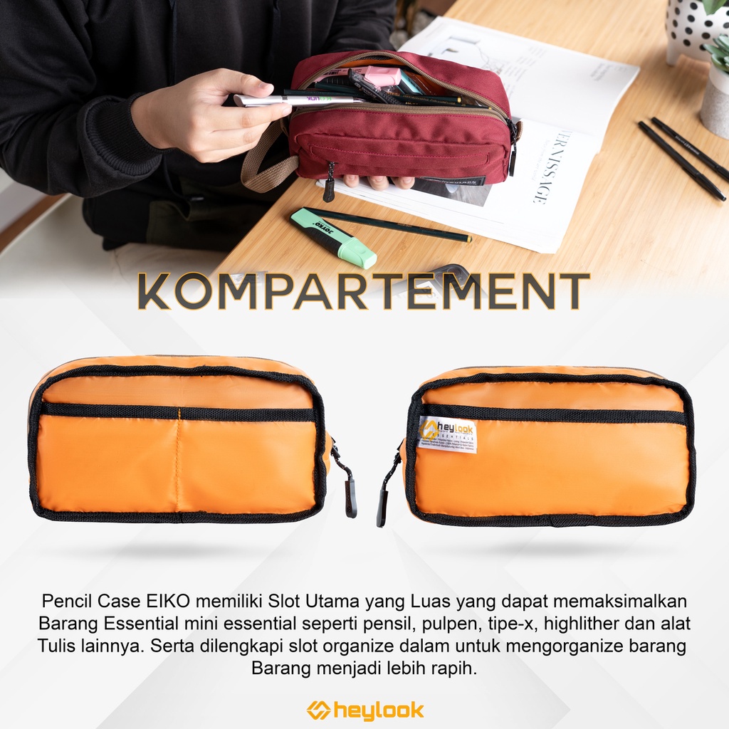 

Terlaris ✨ -Kotak Pensil Pria Wanita Polos Case Pensil Tempat Pensil Alat Tulis Kantor ATK Murah Tempat Pensil Casual Medium Pouch Pensil Case Aesthetic- 2.2.23