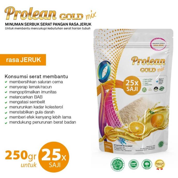 

PSYLLIUM HUSK GOLD MIX @250gram RASA JERUK TERLARIS