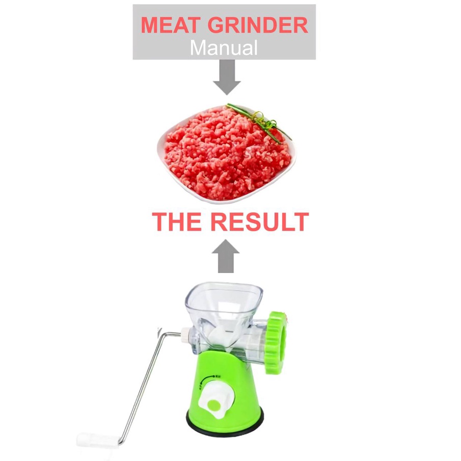 Mesin Manual Penggiling Giling Daging Meat Grinder - 100239 DIVA