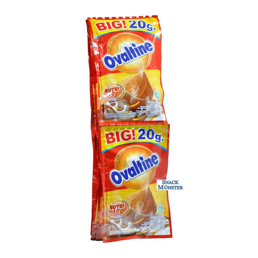 

Susu Ovaltine Instant Renceng - Netto 10 bks x 20/22 gr