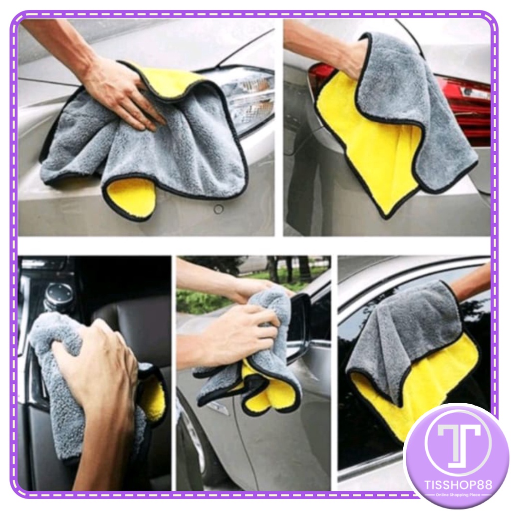 KAIN LAP MICROFIBER SERBAGUNA DENGAN 2 SISI HALUS