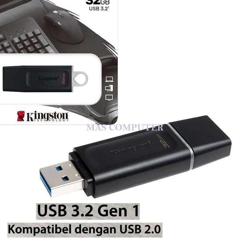 ✯ KINGSTON 32GB EXODIA USB 3.2 / FLASHDISK KINGSTON 32GB USB 3.2 EXODIA ♠