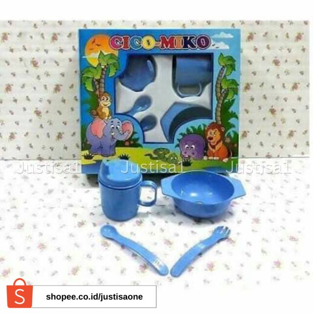 CICO MIKO FEEDING SET SMALL-TEMPAT MAKAN BAYI-KADO BAYI BARU LAHIR