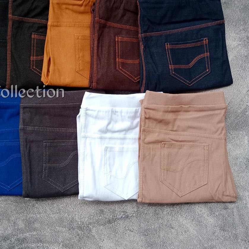 ✥ Leging denim levis / COD / legging murah / leging Levis denim bahan tebal ♥