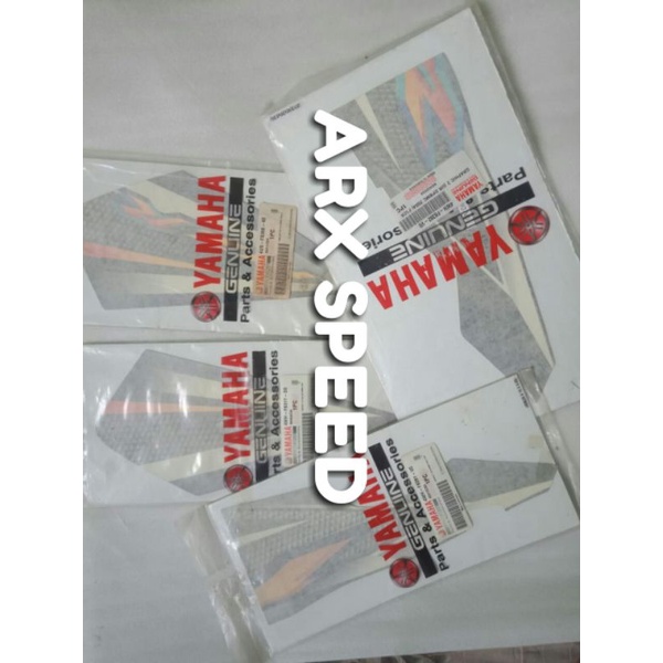 STRIPING SAYAP LUAR DALAM F1ZR FIZR 2004 BIRU PUTIH ORIGINAL