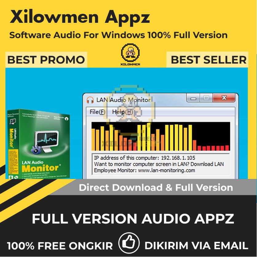 [Full Version] Lan Audio Monitor Playing End Pro Lifetime Audio Software WIN OS